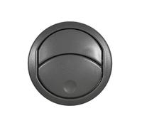 VHEUHZ Griglia del radiatore diffusore d'aria del cruscotto compatibile con FIAT PANDA MK2 169 2003-2012 Diffusore aria AC ugello Trim grigio
