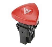VHEUHZ Interruttore della luce di avvertimento Rosso 8200442724 Compatibile con Renault Espace Laguna Nissan Primastar Vauxhall Vivaro