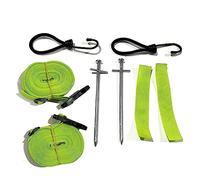 VHEUHZ Verde Kit di Ancoraggio per Tenda da Sole Compatibile con Kampa Cinghie di Tempesta Roulotte Camper