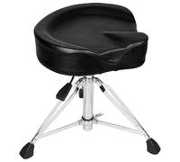 Vhffoso Sgabello per batteria idraulico, regolabile in altezza da 45 a 65 cm, robusto e a doppia punta, sedia per batteria in stile moto, seggiolino per batteria per bambini