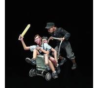 VHGHHVEJ 1/35 Soldato della seconda guerra mondiale Kit di modellazione in resina Modello in resina non dipinto e non assemblato // l4S6z2