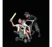 VHGHHVEJ 1/35 WWII Resin Model Kit Soldato Non Dipinto e Non assemblato //R5X7O2