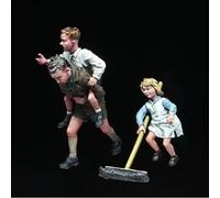 VHGHHVEJ 1/35 WWII Resin Model Kit Soldato Non Dipinto e Non assemblato //R5X7O3