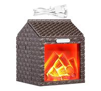 Vhjlfig Diffusore umidificatore d'aria con fiamma da , umidificatore a vapore freddo con diffusore di aromi per camera da , ricarica USB, fredda, decorazione per camera da