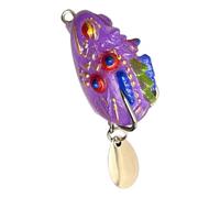 Vhjlfig Esche di rana artificiale da | Esca morbida realistica,Esche d'acqua salata con ami antierici | per la in fiume e lago all'aperto per pescatori sportivi