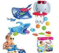 Vhjlfig Giocattoli da bagno, accessori da gioco, giocattolo da spiaggia all'aperto, per ragazzi e ragazze, asili nido, gioco per interni esterni, estate compleanno spiaggia