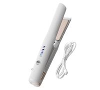 Vhjlfig Piastra Per Capelli 22x3x2.5 Cm Bacchetta Arricciacapelli Piastra Riscaldante In Ceramica Bigodino Professionale USB ABS Piastra Per Capelli Da Viaggio Impostazioni Di Temperatura Regolabili