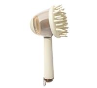 Vhjlfig Spazzola da bagno per animali da compagnia | Spazzola massaggiante con dispenser di sapone per gatto,Accessorio ergonomico per toelettatura pulitore profondo per la casa