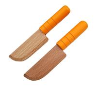 Vhjlfig Tagliere per Bambini - Giocattolo in Legno per la Prima Infanzia,Attrezzo da Cucina Realistico per Gioco Simbolico in Casa, Asilo e Lezioni di Cottura