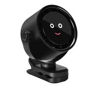 Vhjlfig Ventilatore A Morsetto Portatile, Ventilatore Ricaricabile Portatile A Clip, 720 Gradi Regolabile Installabile a Parete per Trasporti Camera Dei Bambini Stroller Campeggio