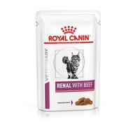 VHN WET CAT RENAL BEEF 12X85G