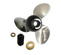 VHRMZJYCN Elica fuoribordo 16X18,5 Compatibile con Motore SUZUK 150-300 CV in Acciaio Inossidabile scanalature a 15 Denti, Uscita Parti Compatible with Barche LH