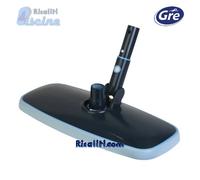 VHRP40 ASPIRATORE SCOPA RETTANGOLARE APPESANTITA PER PISCINA GRAPHITE GRE