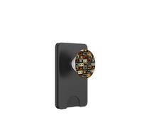 VHS Cassette Nastri 1980s VCR Video Retro Colori Film PopSockets PopWallet per MagSafe