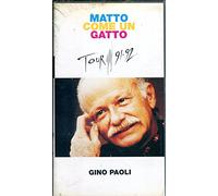 VHS GINO PAOLI MATTO COME UN GATTO TOUR 91-92