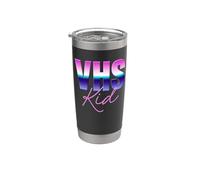 VHS Kid Retro anni '80 Synthwave videocassetta nostalgia Bicchiere termico in acciaio inox doppia parete