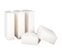 VHTDFEVXO Foglio di Gomma siliconica Quadrato Bianco, Foglio di Gomma siliconica for smorzamento delle Vibrazioni meccaniche, Bianco, Misure Multiple, 8 mm, Confezione da 6(50mm x 50mm)