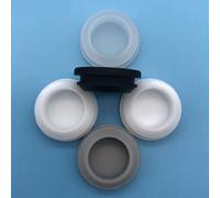 VHTDFEVXO Tappi in gomma, 10 pezzi, colore grigio, 27/28/29/30 mm, resistenti alle alte temperature, in silicone, per mascherare i tappi terminali di colore grigio (STDS007.5)