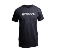 VHUGrtiok Dragon Alliance Dragon Trademark Tee Staple Line Black L