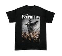 VHUGrtiok Fields of Nephilim T-Shirt Tea Man Woman Goth1 Black XXL