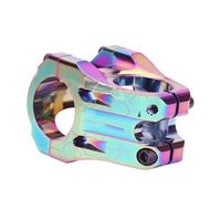 vhVHJry Attacco Manubrio MTB Stelo Corto da 31,8 28,6 35 mm, Attacco Manubrio for Bicicletta, for Equilibrio su Strada di Montagna Attacco Manubrio(Colorful STEM)