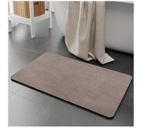 VHVYWY Tappetino da Bagno in Pietra Diatomite 50X80cm, Tappeto da Antiscivolo Adatto per Bagno Docce Cucina, Tappetini con Fondo in Gomma per Indoor Floor & Door Mat 07,20 x32 inch
