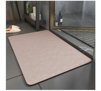 VHVYWY Tappetino da Bagno in Pietra Diatomite 50X80cm, Tappeto da Antiscivolo Adatto per Bagno Docce Cucina, Tappetini con Fondo in Gomma per Indoor Floor & Door Mat 03,20 x32 inch