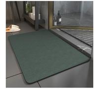 VHVYWY Tappetino da Bagno in Pietra Diatomite 50X80cm, Tappeto da Antiscivolo Adatto per Bagno Docce Cucina, Tappetini con Fondo in Gomma per Indoor Floor & Door Mat 06,20 x32 inch