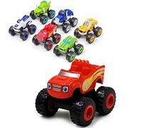 VI AI The Monster Machines - Veicoli Camion Giocattoli Regali - Scooter Auto per Bambini (6 pcs)