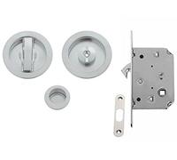KIT PER PORTE SCORREVOLI VI.TEL. E0262N51 CROMO SATINATO