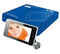 VI.TEL. E0378 12 Spioncino Digitale 4.0", Argento