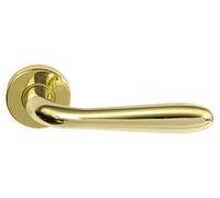 VI.TEL. F0202 R8 40 Coppia di Maniglie per Porte, Oro, 45 x 10 mm