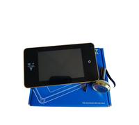 VI.TEL. Spioncino Digitale con Display LCD 4", Angolo di Visuale 110°, Alimentazione a Batterie, per Porte 38-100 mm BRONZO