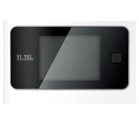 Spioncino Digitale Porta Con Display Lcd Telecamera Vitel E0372 Oro e Argento