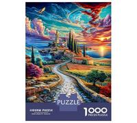 Via Appia Puzzle 1000 Pezzi, Jigsaw Puzzle Per Adolescenti E Bambini, Giochi Stimolanti Per Tutta La Famiglia 70x50cm/1000pcs