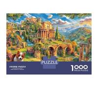 Via Appia Puzzle 1000 Pezzi, Jigsaw Puzzle Per Adulti E Ragazzi Dai 14 Anni in Su, Giochi StimolFormicai Per Tutta La Famiglia 70x50cm/1000pcs
