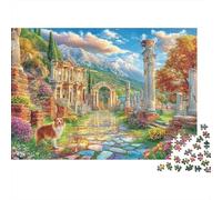 Via Appia Puzzle 1000 Pezzi Per Adulti E Ragazzi Dai 14 Anni in Su, Giochi StimolFormicai Per Tutta La Famiglia 52x38cm/1000pcs