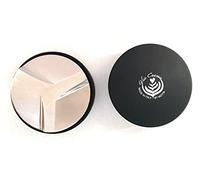 Via Crema Made by Motta Livellatore caffè per Portafiltro 58.5 mm Leveller (58,5 mm) Distributore Macchine Espresso Acciaio Inox Presa Antiscivolo