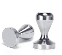 VIA CREMA Pressino Caffè Professionale 57mm Coffee Tamper Macchine Caffè Espresso (57 mm) Made in Italy Acciaio Inox Alta Resistenza