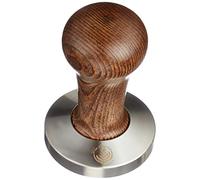 VIA CREMA Pressino Caffè Professionale 58.5mm Coffee Tamper Macchine Caffè Espresso Made in Italy by Motta (58,5 mm, Marrone)