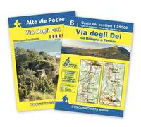 Via degli dei a piedi e in MTB carta 1:25.000. Con mini-guida: da Bologna a Firenze a piedi e in MTB. Ediz. integrale