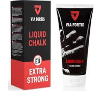 VIA FORTIS - Liquid Chalk - Gesso Liquido per la Massima Presa Durante Lo Sport - Asciugatura Rapida - per calistenica, Bouldering, Arrampicata, Pole UVM - 1 x 100ml
