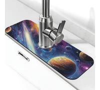 Via Lattea e Stelle Spazio Esterno Tappetino per Rubinetto per Lavello della Cucina Simpatico Tappetino per Asciugamani Super Assorbente Tappetino per Rubinetto per Cucina Bagno Lavello Cafe Bar