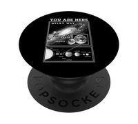 Via Lattea Sistema Solare Terra Sei Qui Astronomia Scienza PopSockets PopGrip Adesivo