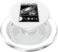 Via Lattea Sistema Solare Terra Sei Qui Astronomia Scienza PopSockets PopGrip per MagSafe