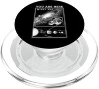 Via Lattea Sistema Solare Terra Sei Qui Astronomia Scienza PopSockets PopGrip per MagSafe