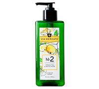 Via Mercato Sapone liquido, arricchito con burro di karitè (340 g) - N. 2 - tè verde e muschio bianco