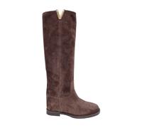 Via Roma 15 - Stivale 2568 con zeppa interna - - Shoes - Donna - Marrone - 40 EU