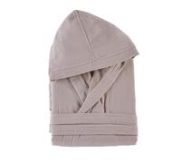 Via Roma,60 Maè by Accappatoio Spugna Compact, Unisex, Accappatoio con Cappuccio, Beige, S/M/L/XL/XXL, 100% Cotone, 270 g/m², Uso Quotidiano (IT, Testo, 3XL, Regular, Regular, Tortora)