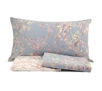 Via Roma Completo lenzuolo in flanella MATRIMONIALE maè Art. QUEEN SALVIA